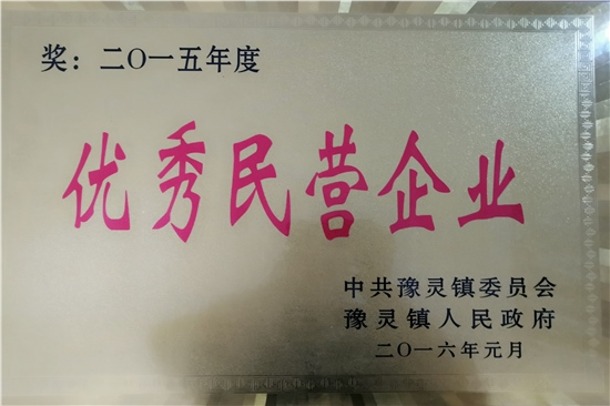 优秀民营企业